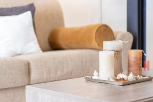 Posezení v ubytování Villette Singola Versilia WIFI AC