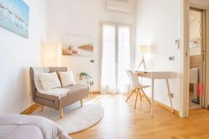 Posezení v ubytování Villette Singola Versilia WIFI AC