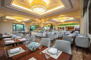 Restaurace v ubytování Carp Islet Resort Fuzhou