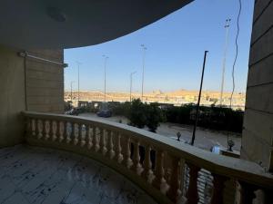 Balkón nebo terasa v ubytování Cairo Pyramids View Hostel & Apartment