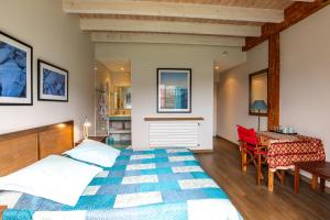 Postel nebo postele na pokoji v ubytování Apitoki - Chambres d'hôtes au Pays Basque