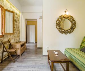 Posezení v ubytování Adamantia Newly Built Apartment A5