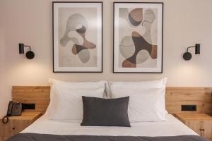 Voodi või voodid majutusasutuse Filoxenia Hotel Zakynthos toas