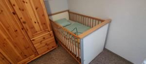 Postel nebo postele na pokoji v ubytování Ferienwohnung Katharina II
