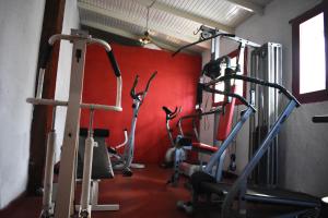 Fitnesscentret og/eller fitnessfaciliteterne på Hotel Savoia