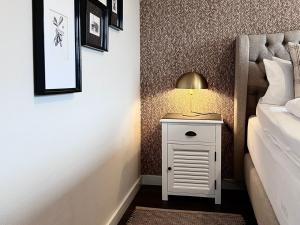 Ein Bett oder Betten in einem Zimmer der Unterkunft GUNDT Amrum