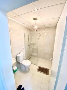 Koupelna v ubytování Eda Apartment + 5 fotografií