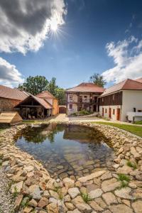 Budova, kde se aparthotel nachází