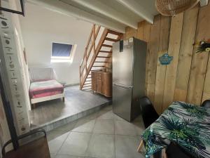 Posteľ alebo postele v izbe v ubytovaní F3 Duplex "O Meublé de Pithiviers" 2 chambres 8 personnes