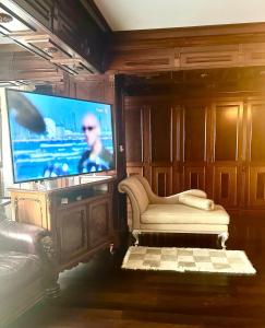 Televisyen dan/atau pusat hiburan di Apartament imperial