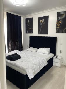 Ένα ή περισσότερα κρεβάτια σε δωμάτιο στο Soft Studio