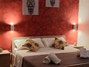 Posteľ alebo postele v izbe v ubytovaní b&b da zia maria