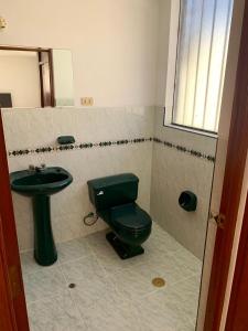 Koupelna v ubytování Yanahuara Habitacion Tipo Suite