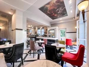 阿玛德利亚公园阿加瓦酒店的休息区
