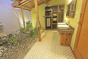Kuchyň nebo kuchyňský kout v ubytování Guesthouse Mooz