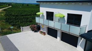 A balcony or terrace at Sonnenweg Appartements