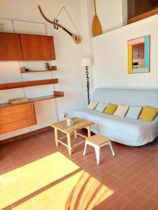Гостиная зона в Maisonnette vue mer +15 фотографий