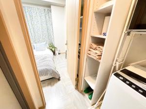 Η κουζίνα ή μικρή κουζίνα στο シャンテ高田馬場12