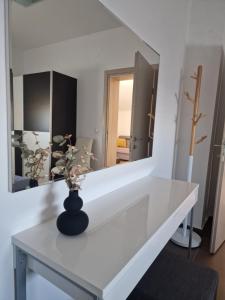 TV a/nebo společenská místnost v ubytování Adria apartmani