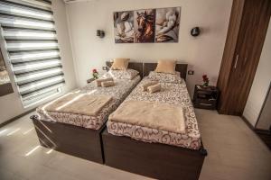 Una cama o camas en una habitación de Apartmani DB na Limu, Prijepolje