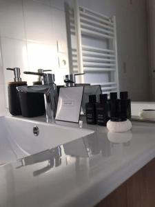 Kuchyň nebo kuchyňský kout v ubytování Le St Jean