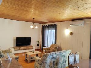 TV a/nebo společenská místnost v ubytování Apartman Memories