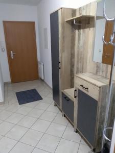 Kuchyň nebo kuchyňský kout v ubytování Stadtferienwohnung im Zentrum