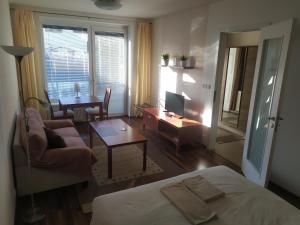 Posezení v ubytování Gonda Apartments