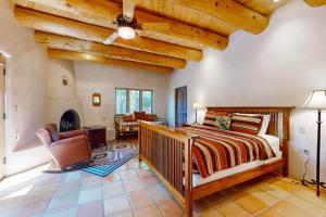 Una cama o camas en una habitación de Casa del Sueños