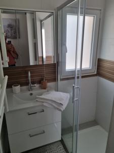 Ένα μπάνιο στο Maisonnette confortable