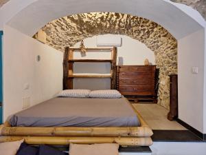 Ένα ή περισσότερα κρεβάτια σε δωμάτιο στο Casa del relax e dello sport