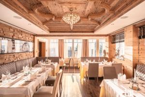 Posezení v ubytování Wellnesshotel Oswald