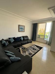 Posezení v ubytování Seaside Luxury Apartment