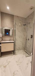 Koupelna v ubytování Hotel Miami Beach