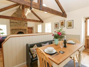 Posezení v ubytování Jack's Cottage