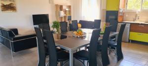 Posezení v ubytování Villa A Suara