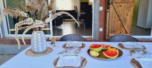 Jídlo v vily nebo okolí