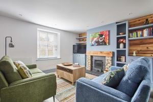 Et opholdsområde på Host & Stay - Damson Cottage