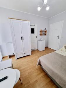 Kuchyň nebo kuchyňský kout v ubytování Pokoje Basia