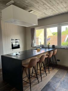 Kuchyň nebo kuchyňský kout v ubytování Belle Vie Comfortable guest house near Bruges