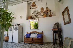 Posezení v ubytování Casa Al Alma