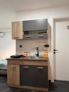 Kuchyň nebo kuchyňský kout v ubytování Selena