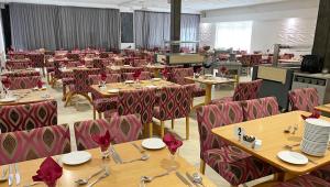 Restaurace v ubytování Magnuson Hotel Sandy Lodge Newquay