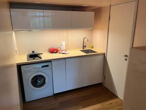 Kuchyň nebo kuchyňský kout v ubytování Sea dune cottage Kalnu + 7 fotografií