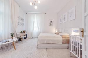 Posteľ alebo postele v izbe v ubytovaní Romantická Chalupa Louka + 37 fotografií