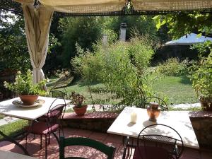 Zahrada ubytování Casa Virgilio