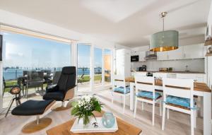 Posezení v ubytování Hafenlodge