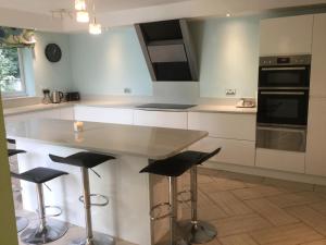 Kuchyň nebo kuchyňský kout v ubytování Park View House