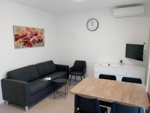 Et opholdsområde på Apartments Tiziana