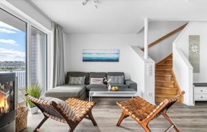 Χώρος καθιστικού στο Seestern